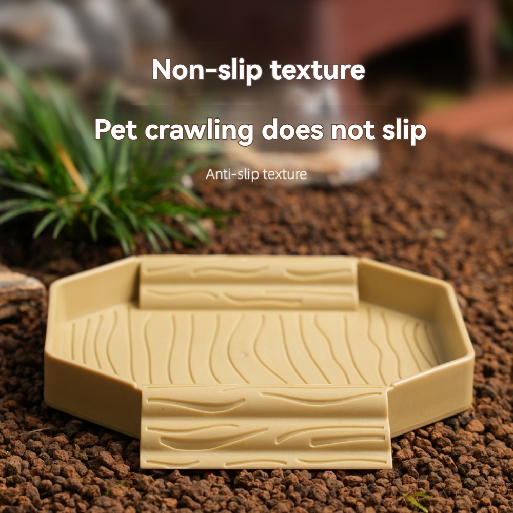 Yellow edge turtle bath basin  - Water Dish Reptile recension och pris