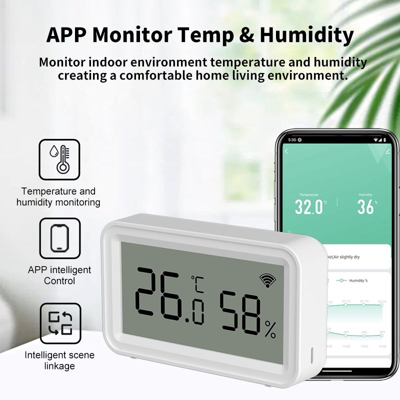 Tuya Zigbee WiFi Thermometer H - Digital Hygrometer Probe recension och pris