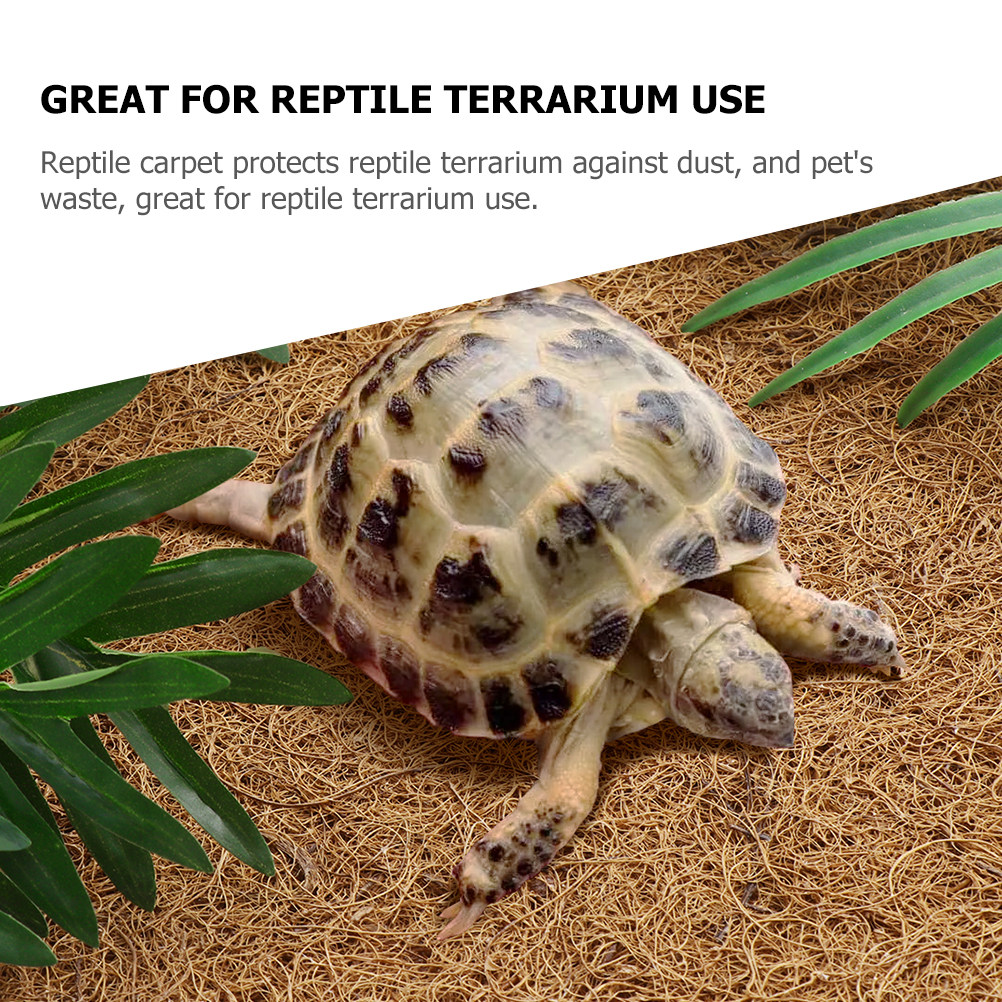Coconut Fiber Reptile Carpet N - Substrate Coconut Fiber recension och pris