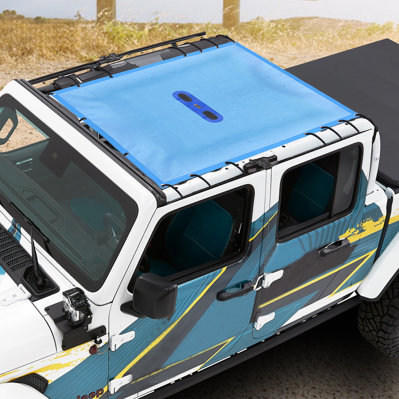 For Jeep Gladiator JT 4 Door A - Screen Top Mesh recension och pris