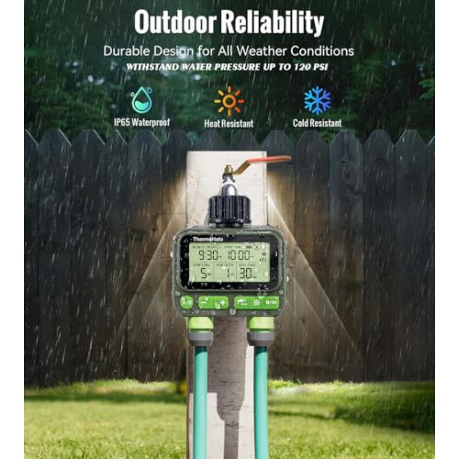 Smart Sprinkler Timer for Lawn - Timer Dual Outlet recension och pris