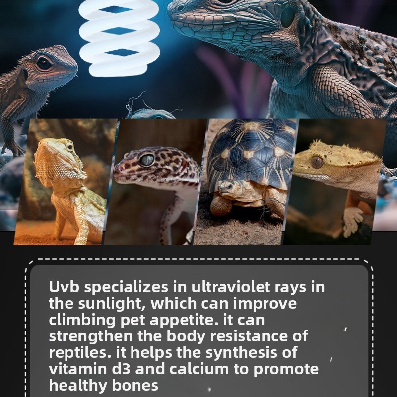 NOMOY 26W UVB Reptile Light Ca - Vitamin D3 Reptile recension och pris
