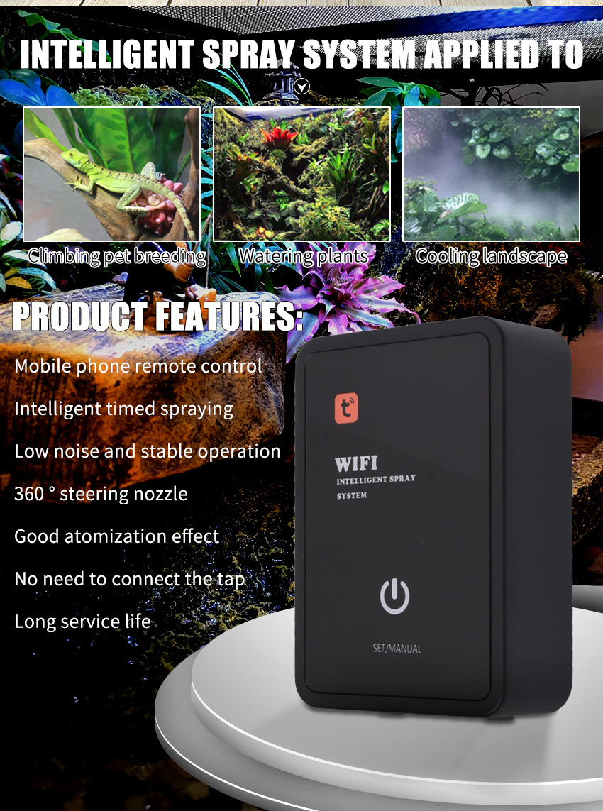 Smart WiFi Reptile Misting Sys - Misting Nozzle Reptile recension och pris