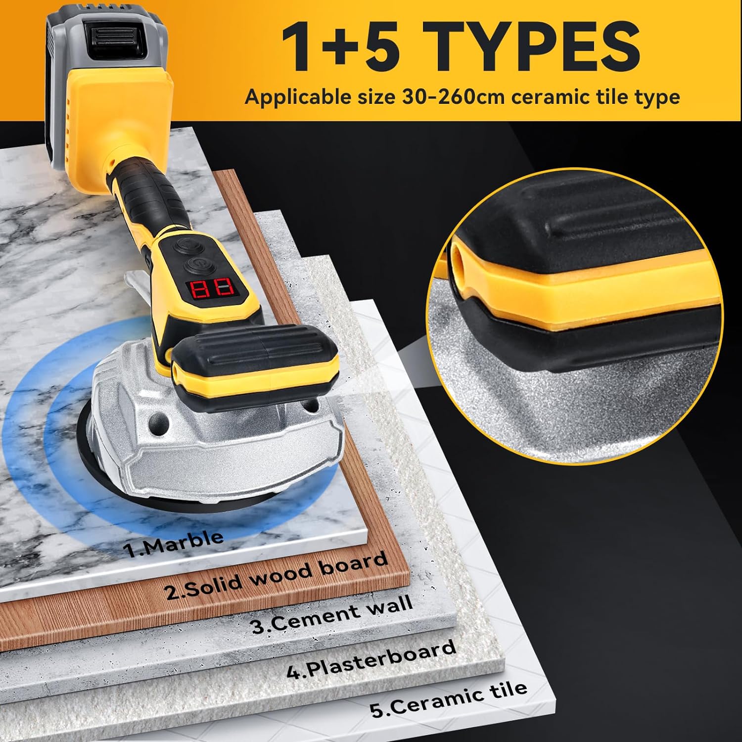 Tile Vibration Leveling Machin - Ceramic Tile Floor recension och pris