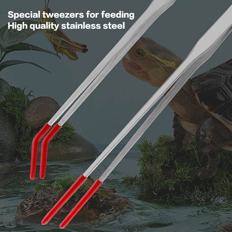 Fish Tank Cleaning Tools Snake - Feeding Tong Stainless recension och pris