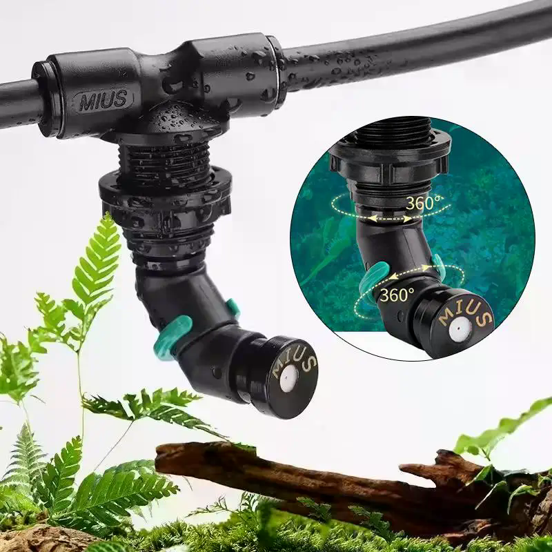 360° Adjustable Spray Nozzle S - Misting Nozzle Reptile recension och pris