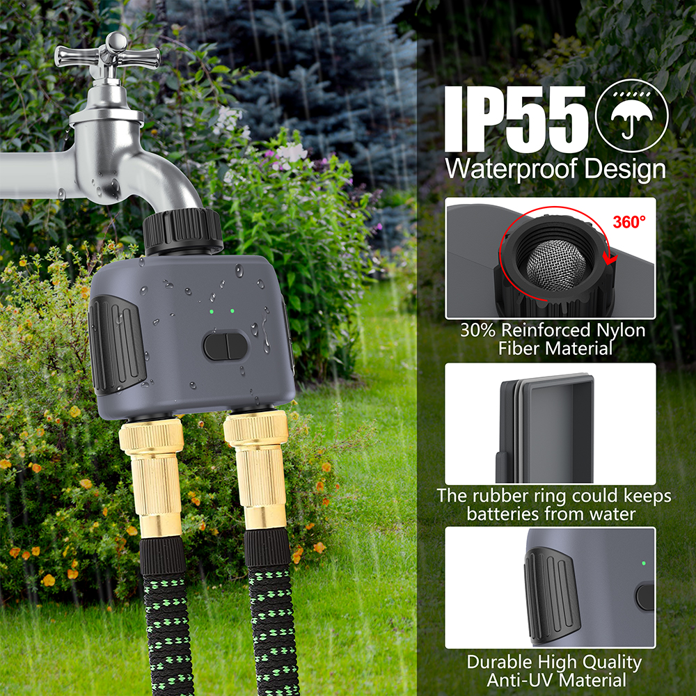 2 Outlets Tuya Smart Garden Wa - Timer Dual Outlet recension och pris