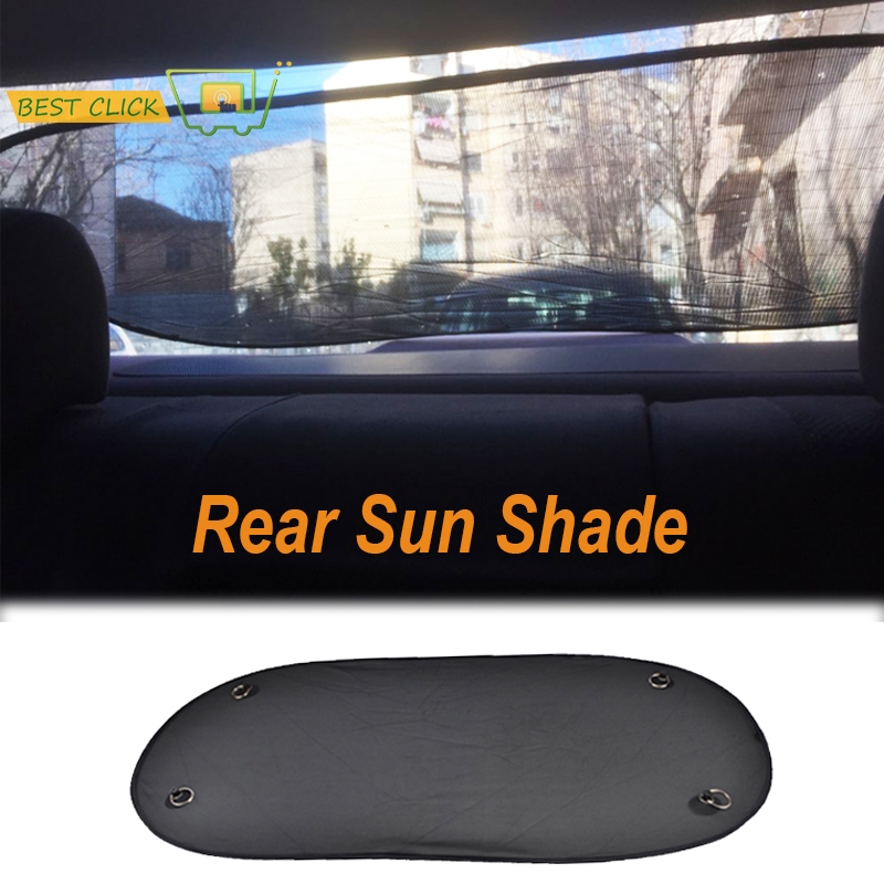 1pc Car Rear Window Sun Shades - Screen Top Mesh recension och pris