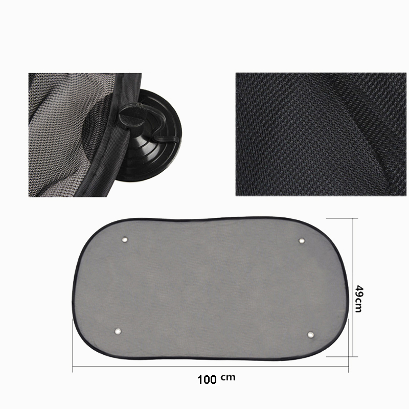 1pc Car Rear Window Sun Shades - Screen Top Mesh recension och pris