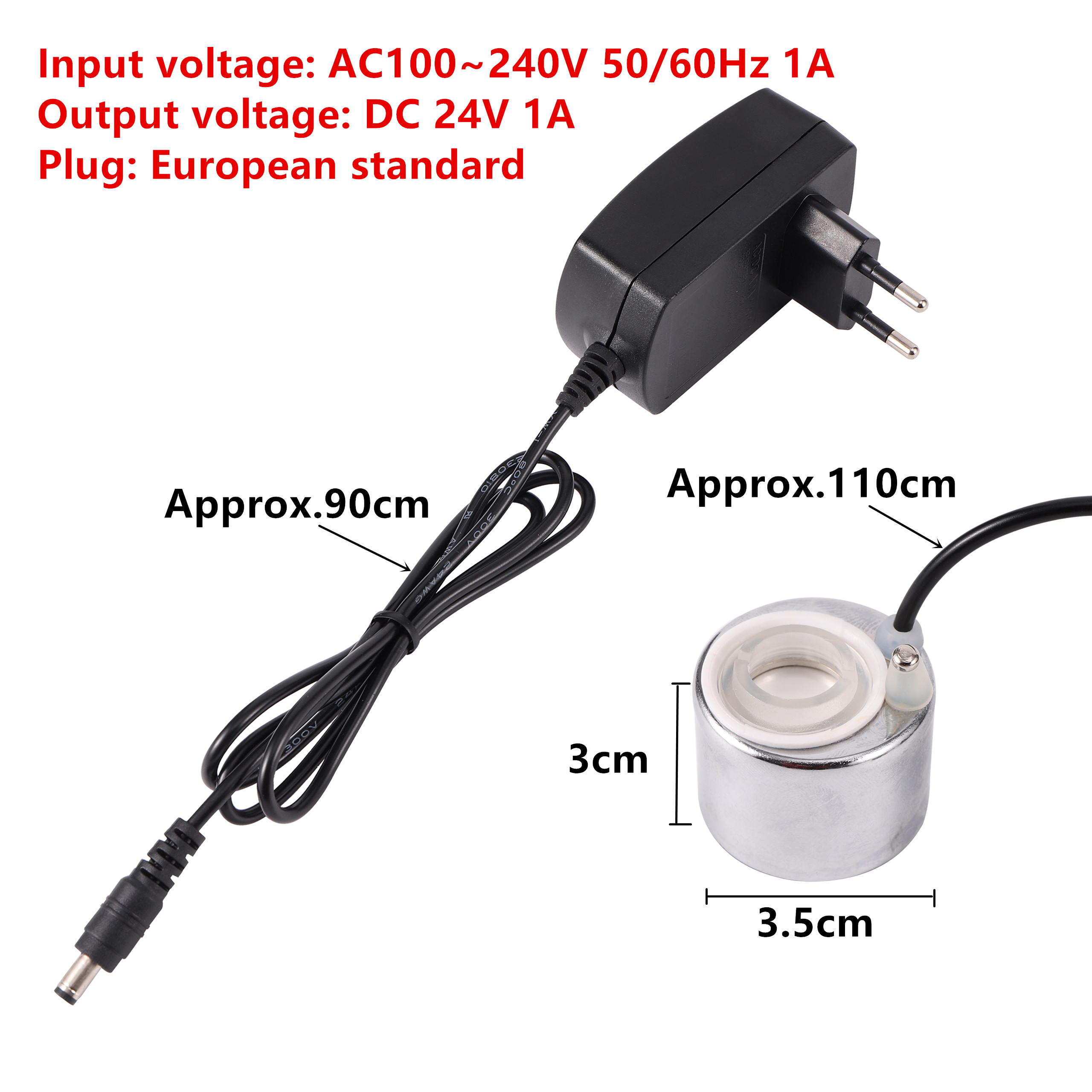 DC 24V/1A Super Ultrasonic Mis - Terrarium Fogger Ultrasonic recension och pris