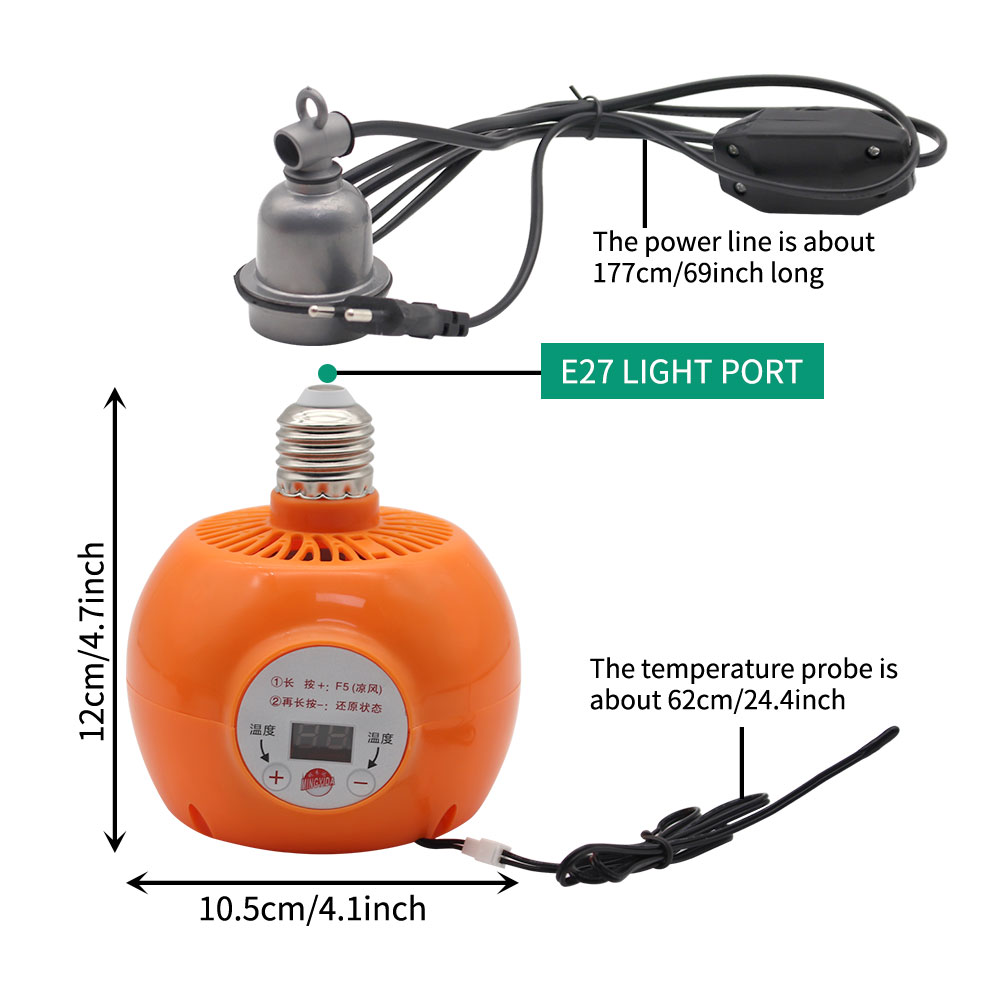 Pet Heater Animal Heating Lamp - Ceramic Heat Emitter recension och pris