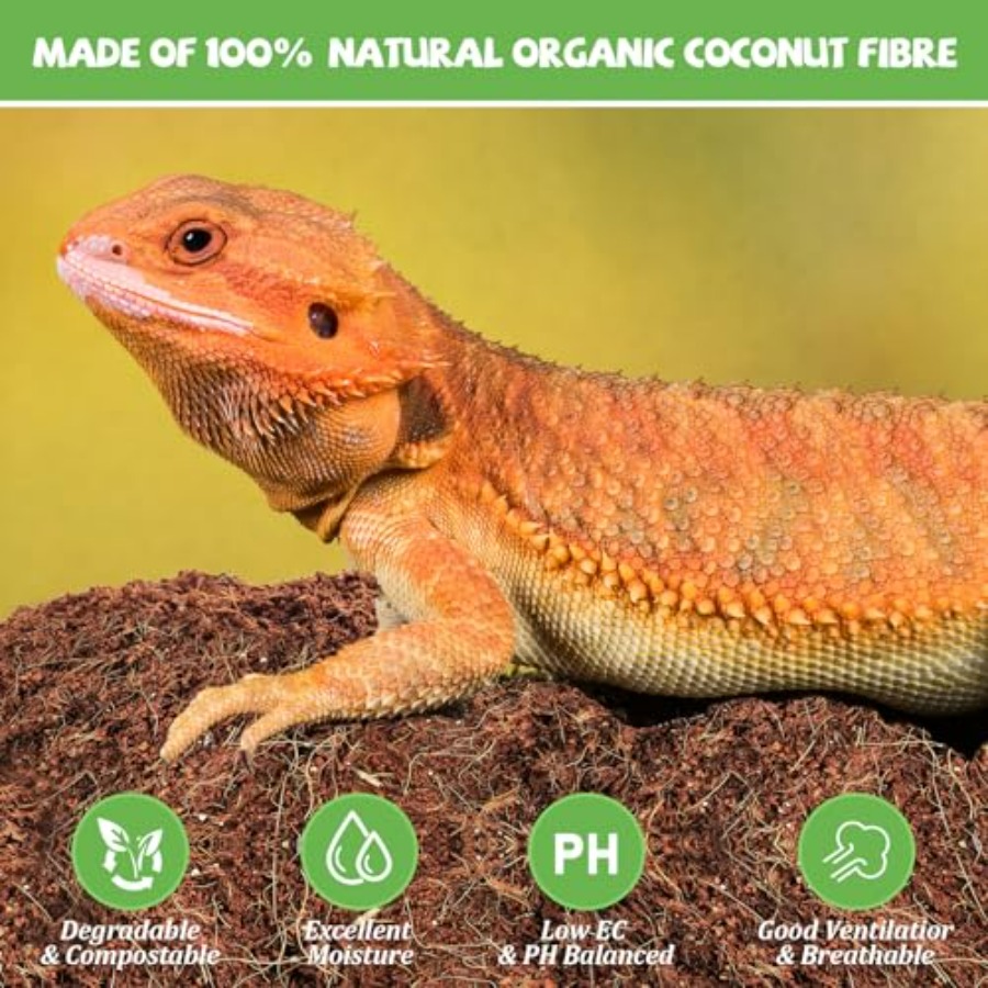 10LBS Natural Coconut Fiber Su - Substrate Coconut Fiber recension och pris