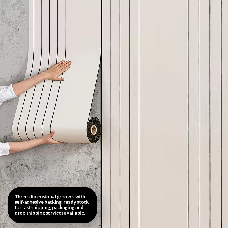 Wall stickers self-adhesive TV - Pvc Panel Background recension och pris